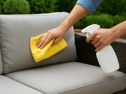 Hoe je een loungeset goed onderhoudt