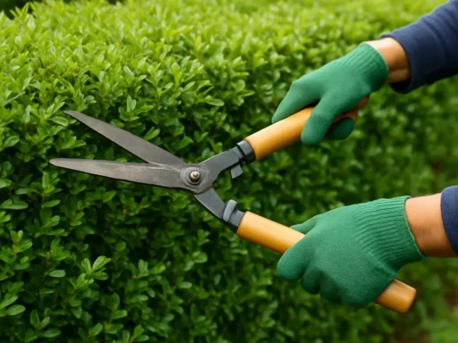 Hoe je een tuinhek netjes snoeit met het juiste gereedschap