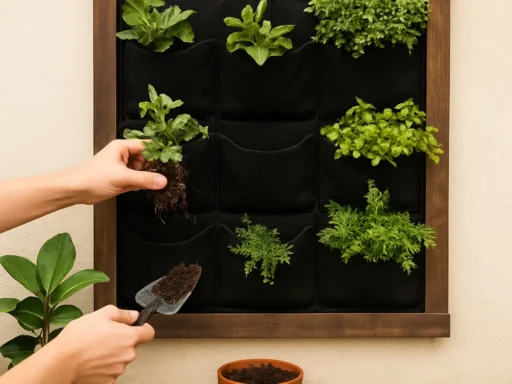 Hoe je een verticale plantmuur maakt