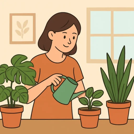 Hoe je kamerplanten gezond houdt zonder ervaring