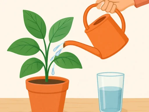 Hoe je planten water geeft zonder ze te overbewateren