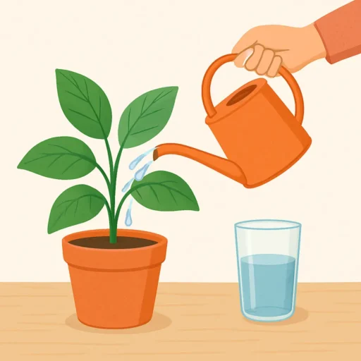 Hoe je planten water geeft zonder ze te overbewateren