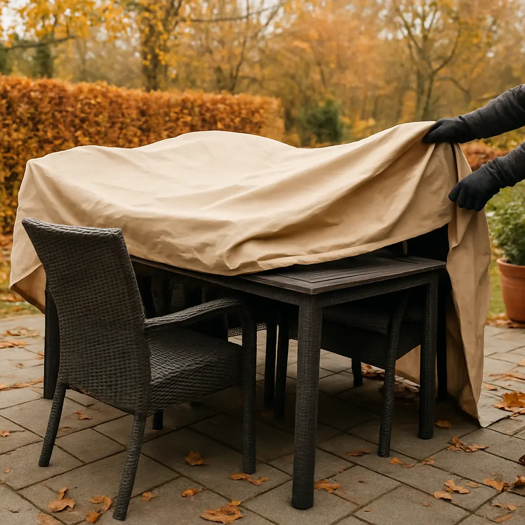 Hoe je tuinmeubelen winterklaar maakt