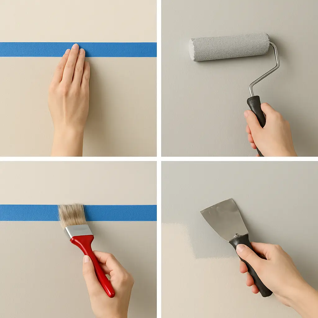 Hoe schilder je een muur perfect af: stap voor stap uitleg