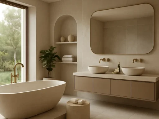 Inspiratie voor een luxe spa badkamer