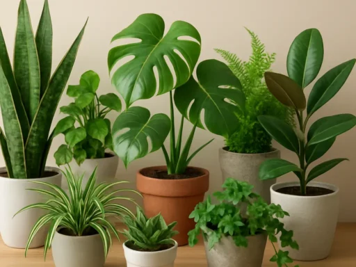 Top 10 luchtzuiverende planten voor thuis