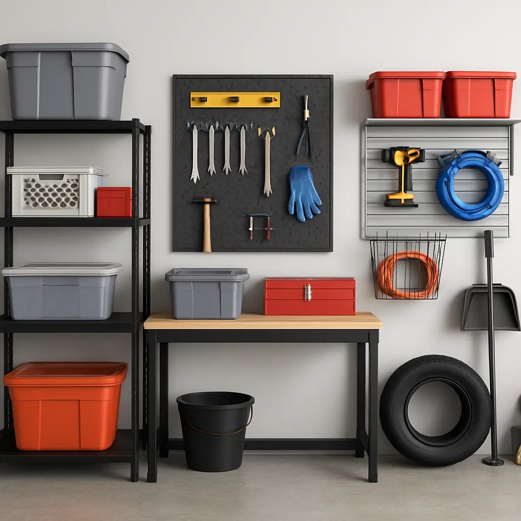 Top 10 opbergoplossingen voor de garage