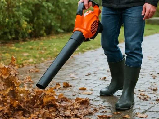 Welke bladblazer het beste werkt voor natte bladeren