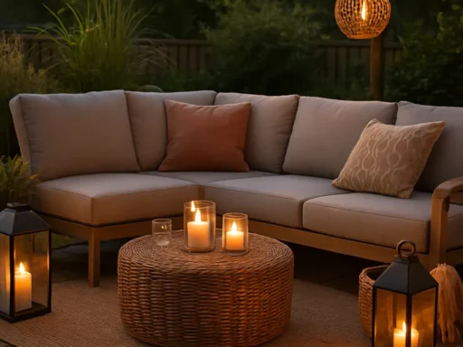 Welke buitenaccessoires sfeer toevoegen