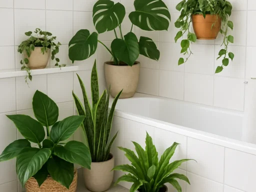 Welke planten geschikt zijn voor de badkamer