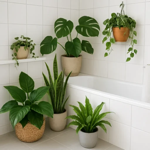 Welke planten geschikt zijn voor de badkamer